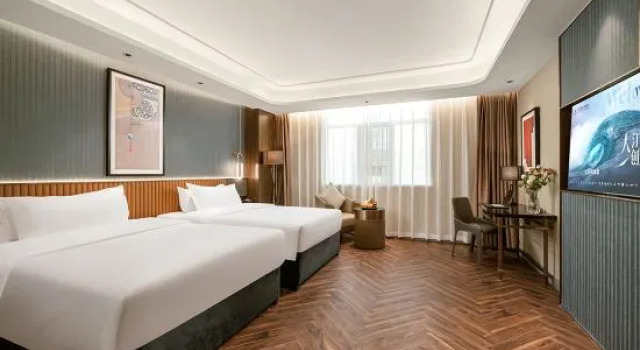 Люкс Deluxe Jinjiang Metropolo Hotel (Heyuan Longchuan Huoshan Hotel)