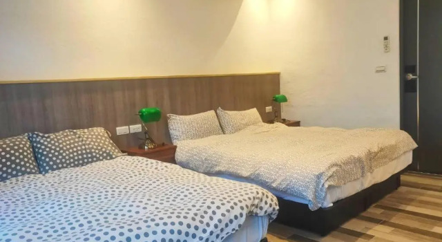 Standardowy rodzinny pokój Oia Cafe B&B
