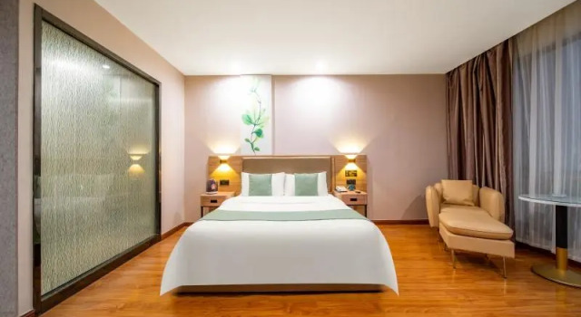 Номер Business GreenTree Inn Jining Yanzhou Jiuzhou Fangyuan Business Hotel