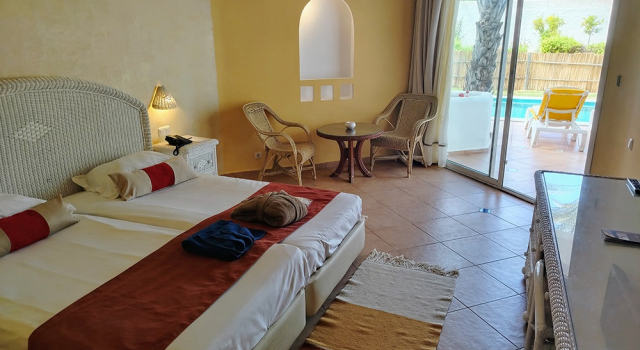 Двухместный номер Standard с балконом и с видом на бассейн Odyssee Resort and Thalasso