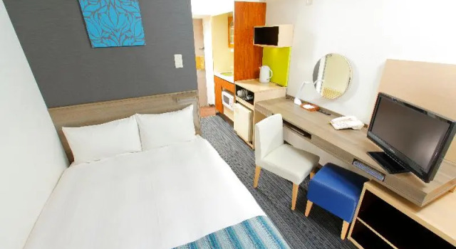Одноместный номер Standard Semi Double HOTEL MYSTAYS Ueno Inaricho