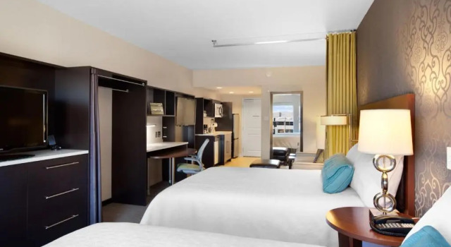 Четырёхместный номер Standard Home2 Suites by Hilton West Valley City