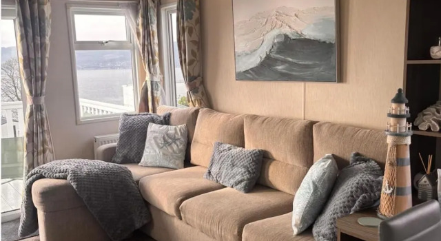 Sleeps 8 - Peaceful Coastal Caravan - Wemyss Bay, Забронировать Дом для отпуска Коттеджи Firth of Clyde, Коттедж