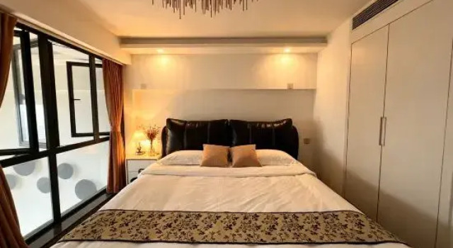 Люкс Luxury с 2 комнатами с видом на закат Xiamen Yunhai · Yuxi Duplex Suite Apartment (Cross-Strait Financial Center)