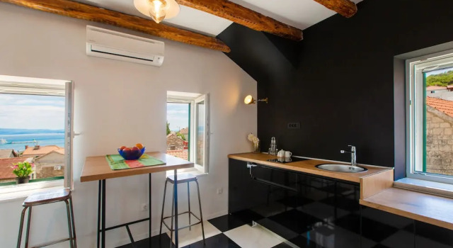 Апартаменты с видом на море Apartment Smile Lux With View