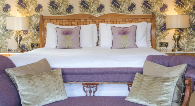 Номер Luxury Firhall Highland Bed and Breakfast