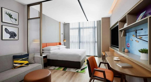 Home2 Suites by Hilton Shenzhen Baoan, Забронировать Отель Отели Шэньчжэнь 4 звезды, 4*