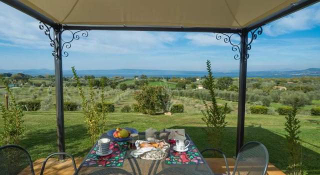 Студия Agriturismo Parco di Canuleio - con vista sul Lago
