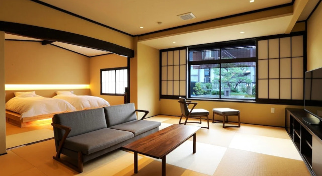 Suite Deluxe con vista sul giardino Taikyourou