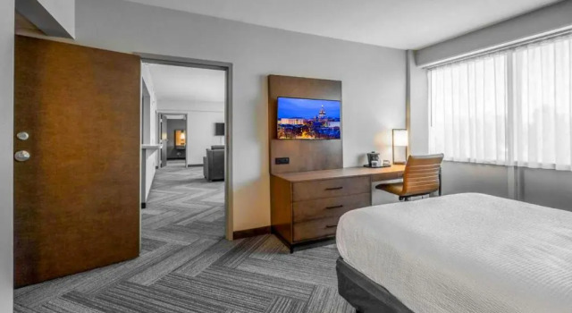 Двухместный люкс c 1 комнатой State House Inn, Trademark Collection by Wyndham