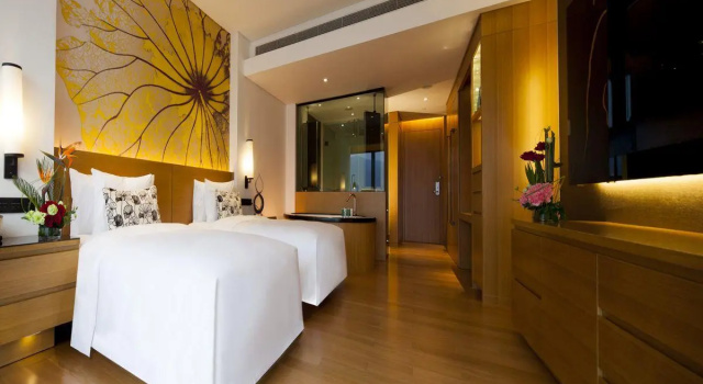 Standard Double room with garden view Wingtech Hotel