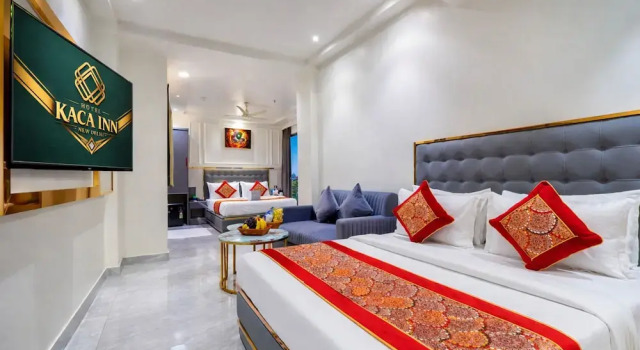 Люкс Luxury Hotel Kaca Inn - Near New Delhi Railway Station & Connaught Place