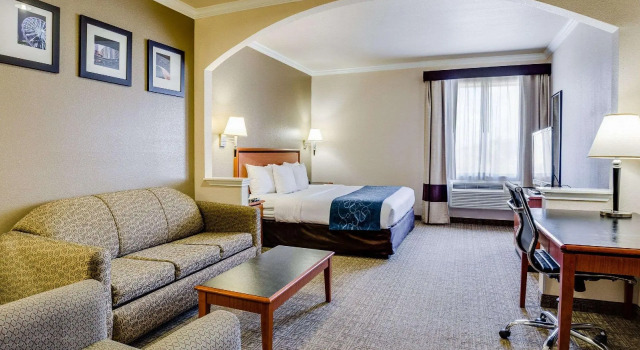 Двухместный люкс Business Comfort Suites Deer Park Pasadena