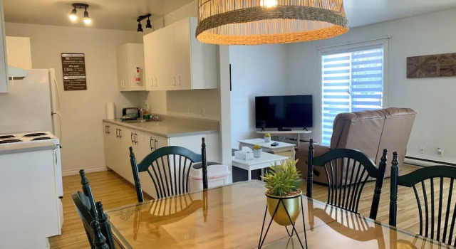 Номер Standard Condos Mont-Trinité, Idéal pour VTT & Travailleurs