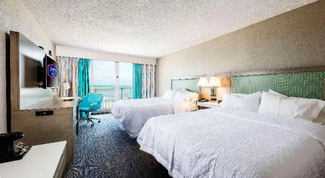 Номер Hampton Inn Virginia Beach Oceanfront North