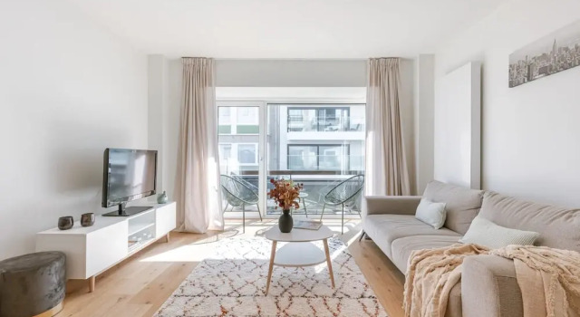 Апартаменты Beachside Apartment for Four at Knokke-heist