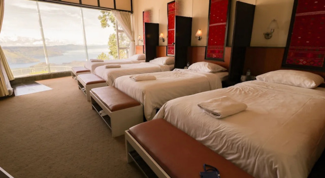 Двухместный номер Deluxe с красивым видом из окна Taman Simalem Resort
