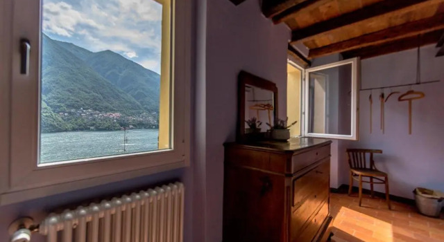 Standard Doppel Zimmer mit Seeblick Albergo Diffuso Ca Spiga
