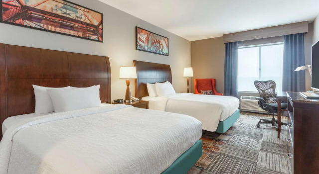 Четырёхместный номер Premium Hilton Garden Inn Albany-SUNY Area