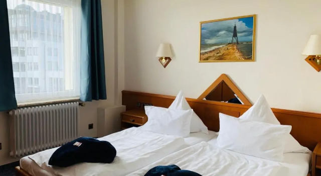 Трёхместный номер Standard с видом на море Seehotel Neue Liebe