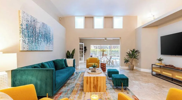 Private Pool, Firepit, Game Room Mins to Beaches + Community Amenities Casa Solara by Avantstay