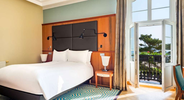 Двухместный номер Luxury с балконом и с видом на море Sofitel Grand Sopot