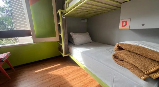 Кровать в общем номере (женский номер) Viajero Colonia Hostel