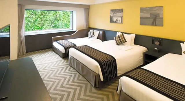 Трёхместный номер Standard Floor с видом на город The Park Front Hotel at Universal Studios Japan