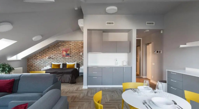 Студия Deluxe Somnia Apartments