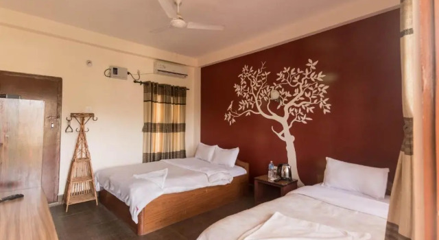 Двухместный номер Deluxe с балконом и с красивым видом из окна Eden jungle resort