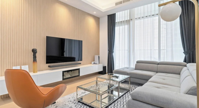 Апартаменты Deluxe с балконом Elegant Apartment Amidst Vibrant Area with Balcony