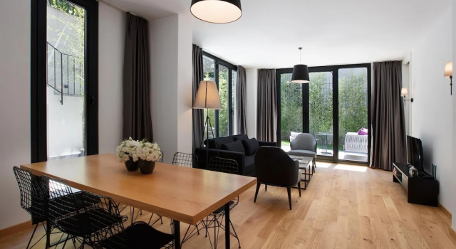 Номер Deluxe с видом на сад Апарт-отель Ando Living Taksim Gumussuyu