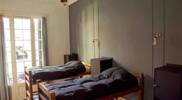 Кровать в общем номере Hostel Bohemian