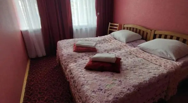 Трёхместный номер Standard с видом на горы guest house lela rezo
