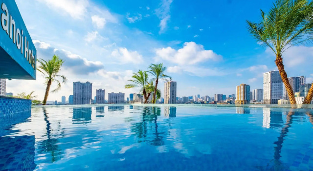 Номер Standard Hillary Hanoi Hotel With Outdoor Swimming Pool