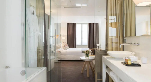 Полулюкс c 1 комнатой Hotel Le Placide Saint-Germain Des Prés