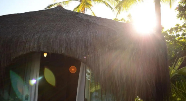 Двухместное бунгало с видом на океан Aldeia da Mata Ecolodge