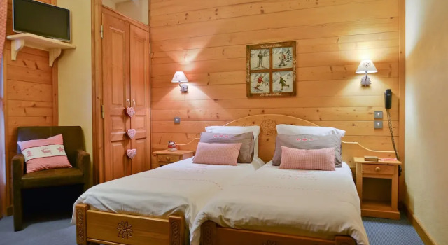 Двухместный номер Standard Café-Hôtel Le Morillon, Domaine du Grand Massif-Samoëns