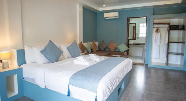 Deluxe triplă cameră cu balcon Amihan Resort