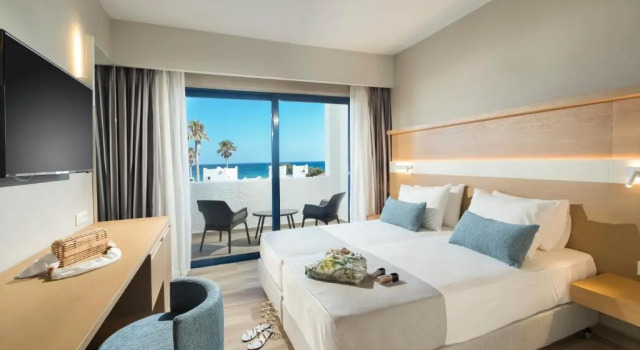 Двухместный номер Standard с видом на море The Aeolos Beach Hotel