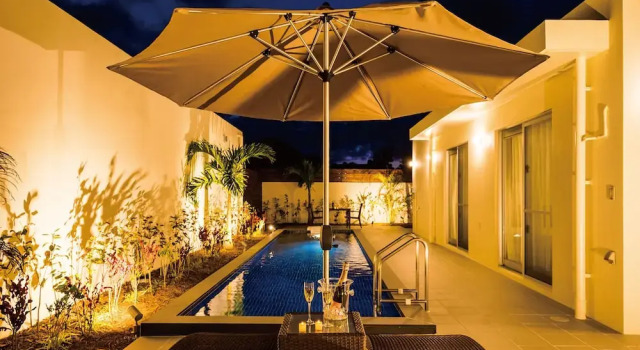 Вилла с балконом и с видом на бассейн Pool Villa Imadomari by Coldio Premium