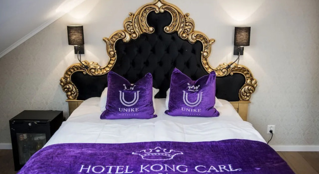 Номер Deluxe Hotel Kong Carl - Unike Hoteller