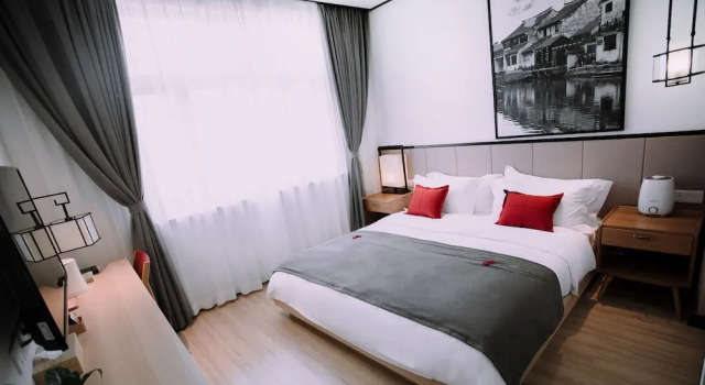 Номер Comfort Floral Hotel Wuzhen Linshuige