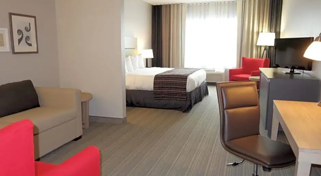 Двухместная студия Country Inn & Suites by Radisson, Coralville, IA
