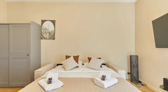 Bright Modern Studio Near the Seine Paris 16, Забронировать Апарт-отель Отели Парижа с парковкой, рядом с Жавель – Андре Ситроен, Парковка