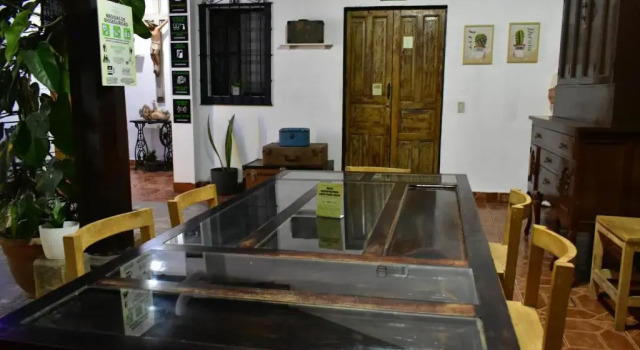 Четырёхместный номер Deluxe La Casa de Mamapán Hotel Colonial Ahuachapan