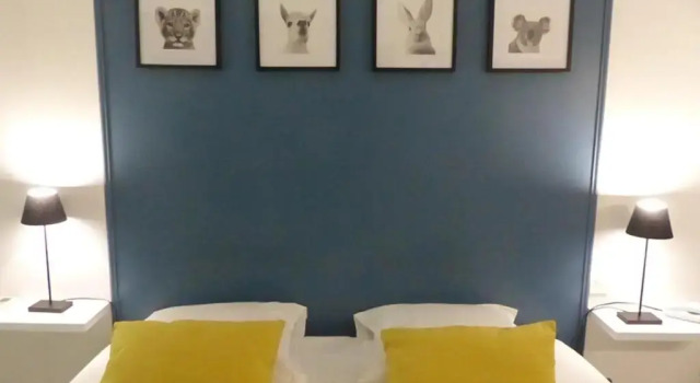 Двухместный номер Standard с видом на бассейн Logis Hôtel La Sommellerie