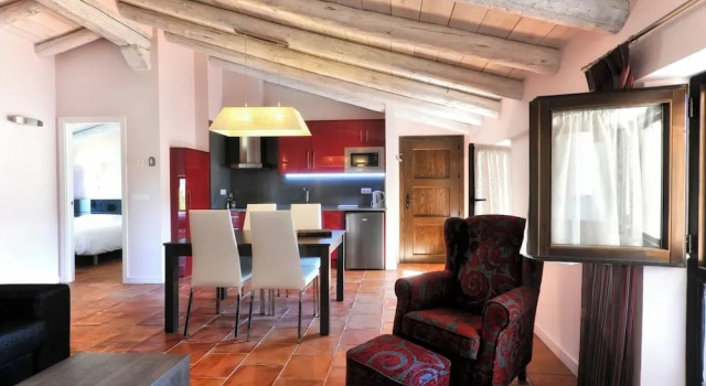 Семейные апартаменты с 2 комнатами с видом на город La Casa Grande de Albarracín