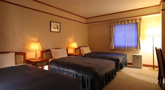 Трёхместный номер Standard с видом на город Hotel Viamare Kobe