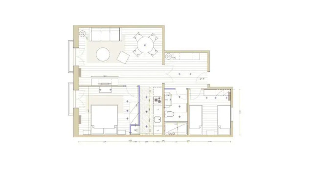 Апартаменты с 2 комнатами Weflating City Center